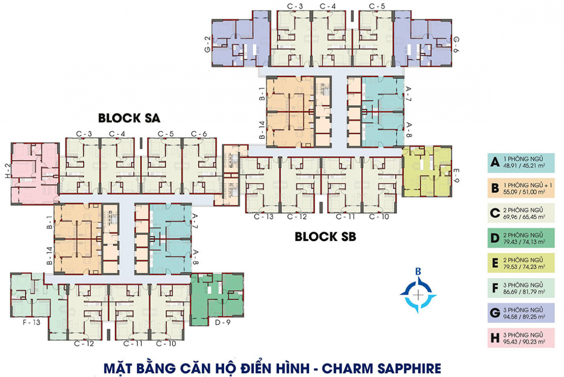 thiết kế căn hộ chram city bình dương 1