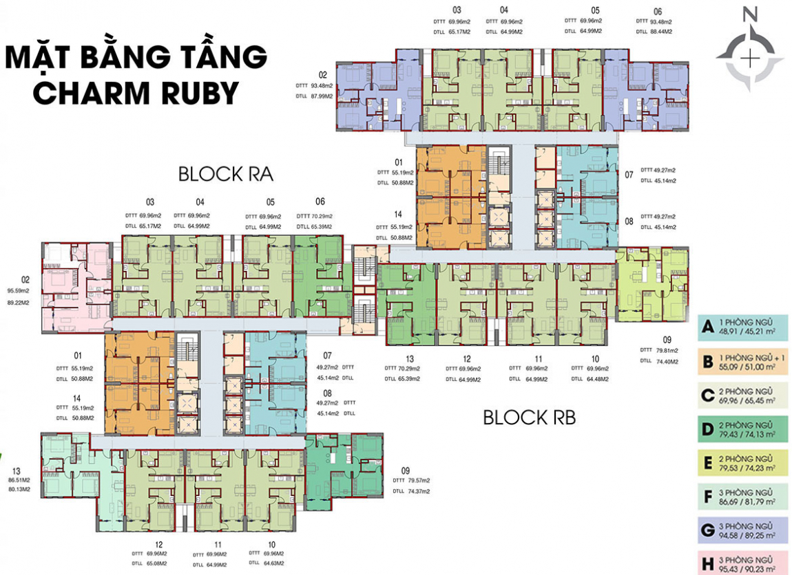 thiết kế căn hộ chram city bình dương