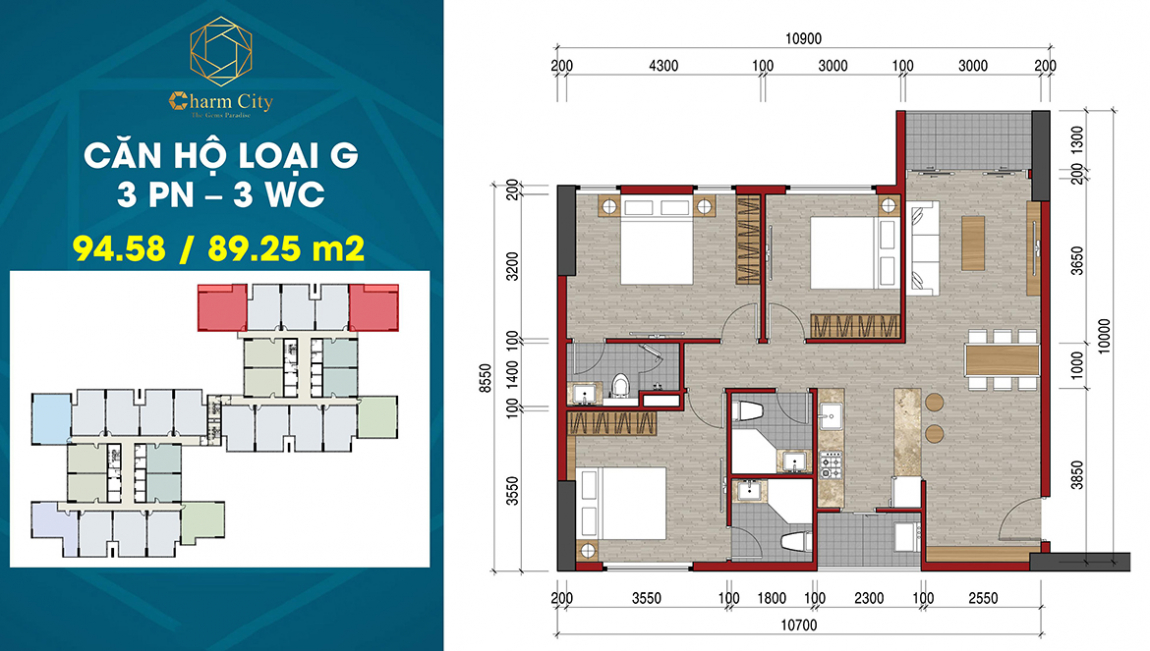 thiết kế căn hộ chram city bình dương-9