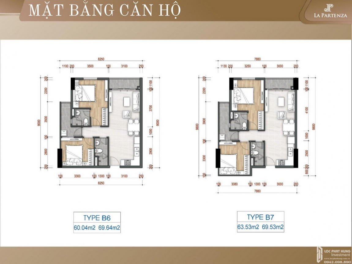 thiết kế căn hộ la partenza nhà bè 5