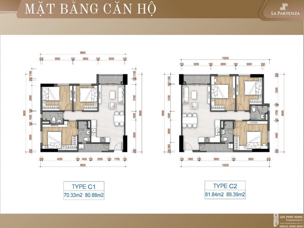 thiết kế căn hộ la partenza nhà bè 7