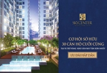 Căn hộ Sky Center ưu đãi khách mua lên đến 250 triệu trong tháng 12 .