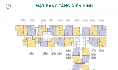 Hình ảnh mặt bằng dự án căn hộ The Emerald Golf View Bình Dương