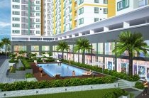 Tiến độ căn hộ Melody Residences tới ngày 15/12/2016